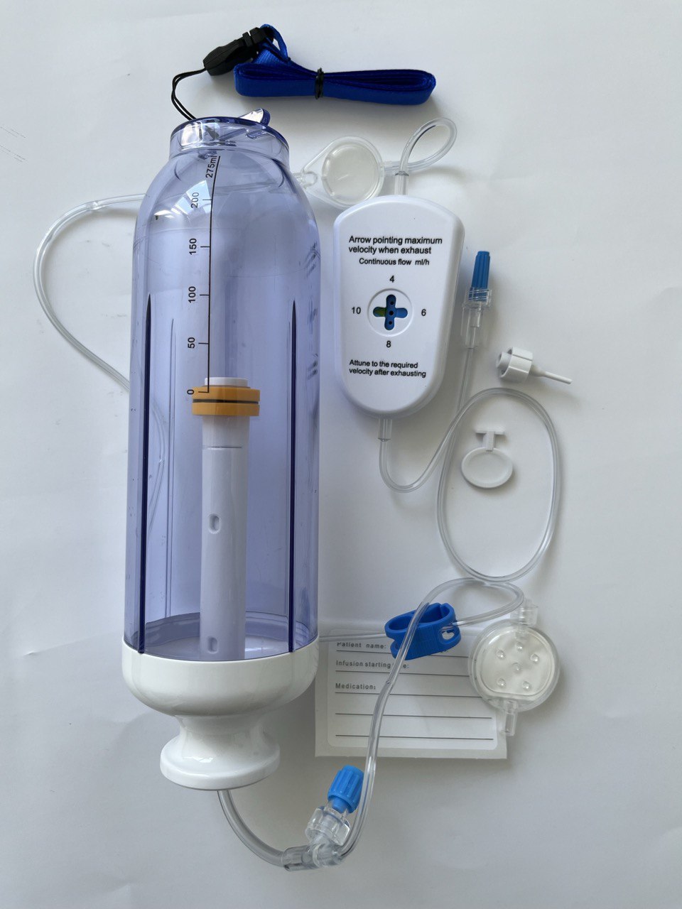 Помпа мікроінфузійна об'ємом 275 ml, стерильна, з регульованою швидкістю потоку 4/6/8/10 мл/год LIAprim